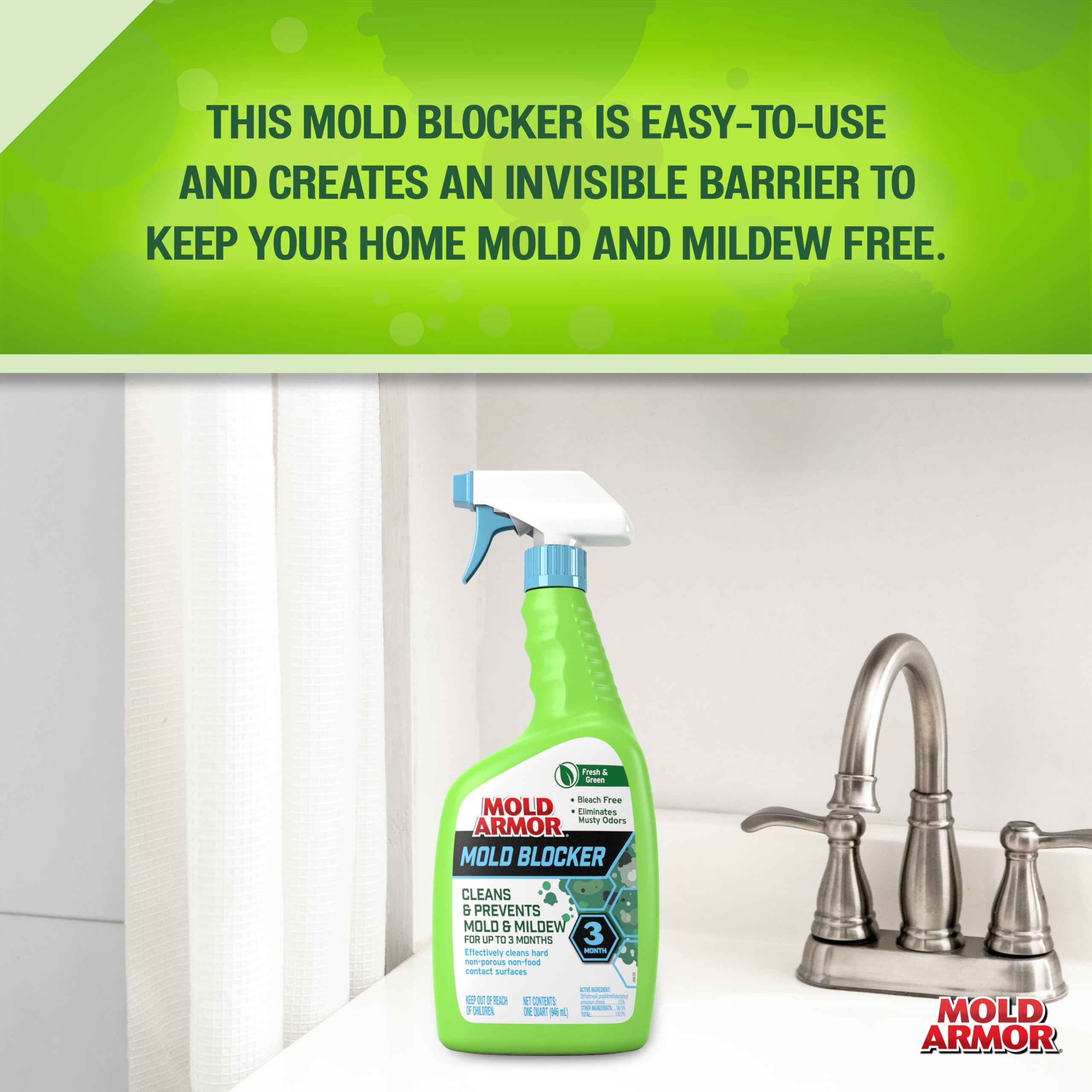 Mildew prevention blocker label alt text