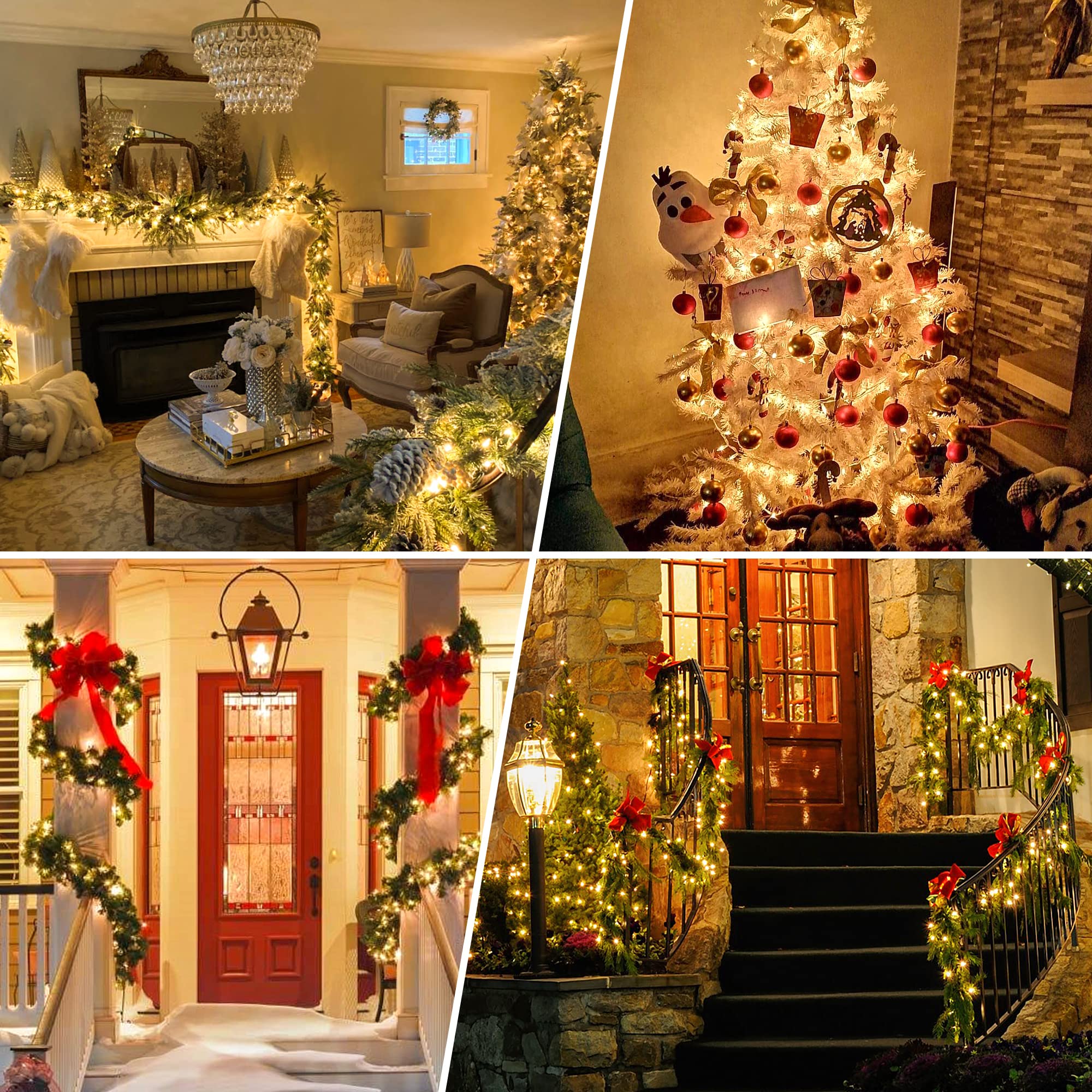 ideal for christmas decor on patio or deck using mimigogo