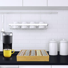 Interior with 4 adjustable partitions for customizable storage