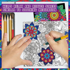 Portable 6.9 x 5 inch coloring books for travel