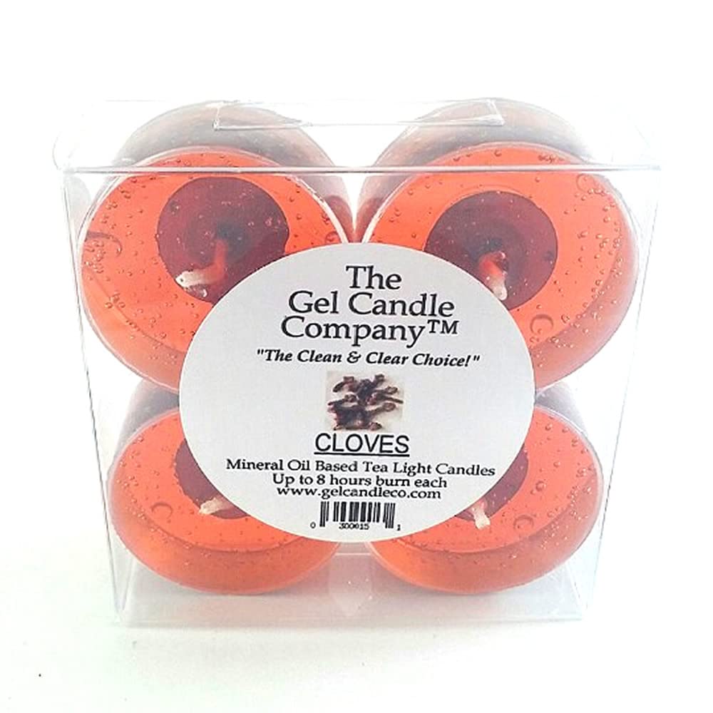 Mineral oil based tea lights burn up to 8 hours