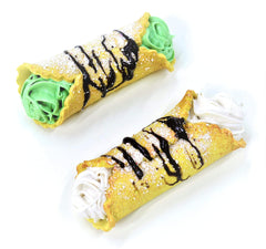 1 piece listing cannoli ornament miniature on tree