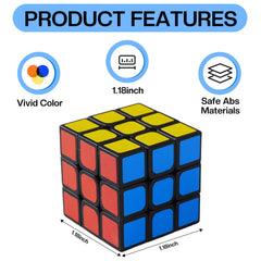 Safe durable recyclable ABS cube puzzle