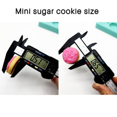 mini frosted cookies mold suitable for wax melts