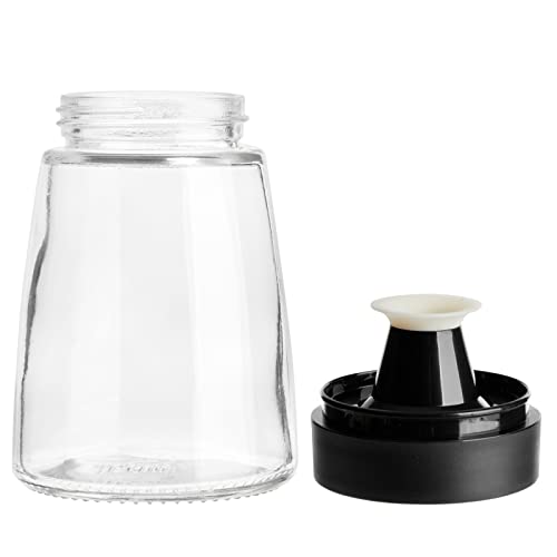 Mini glass oil vinegar set for dining tables