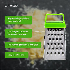 Mini grater ideal for garlic and nutmeg tasks