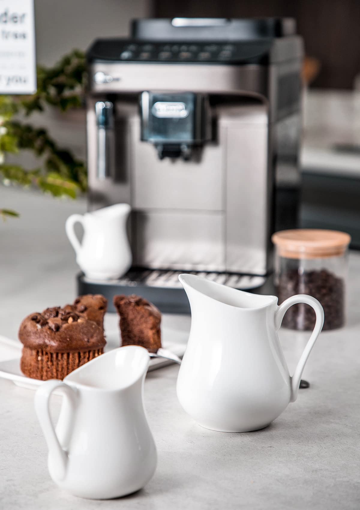 Mini milk pitcher 4oz for coffee service