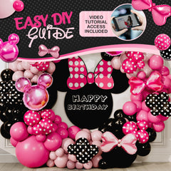 Mini Mouse balloons three sizes image