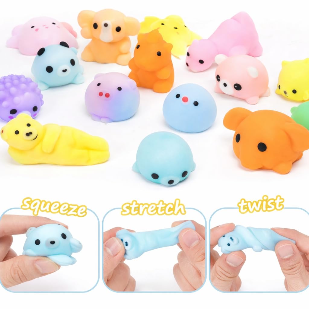 mini pop keychains included in set