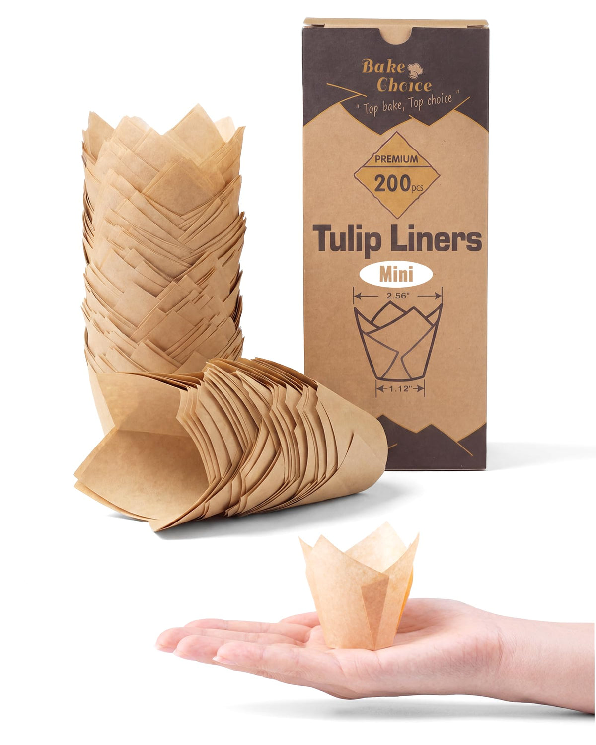Mini Tulip Cupcake Liners product image