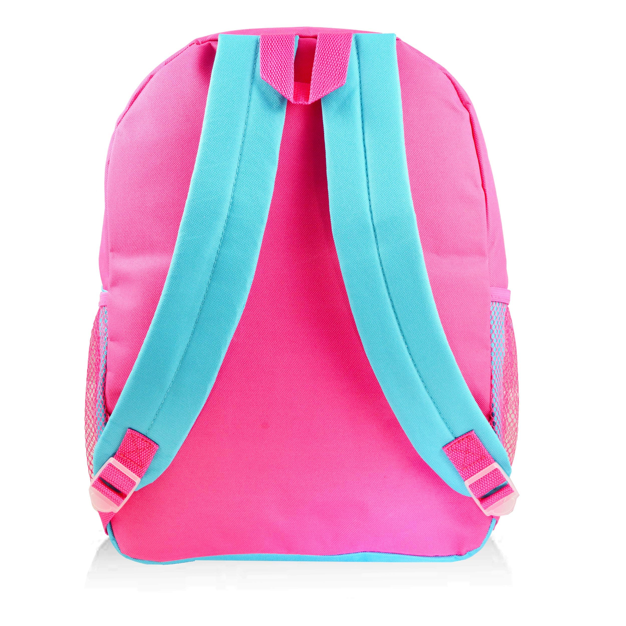 Minnie Mouse stickers included with backpack set