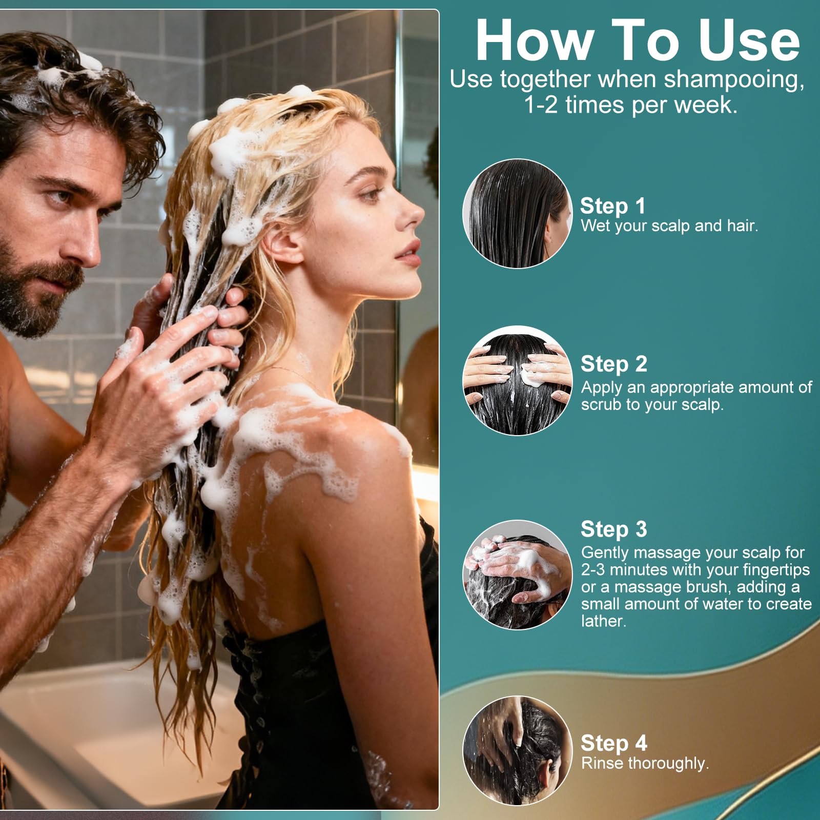 hair growth support minoxidil scalp cream label