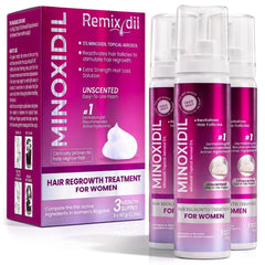 Minoxidil for Women 5% topical foam bottle