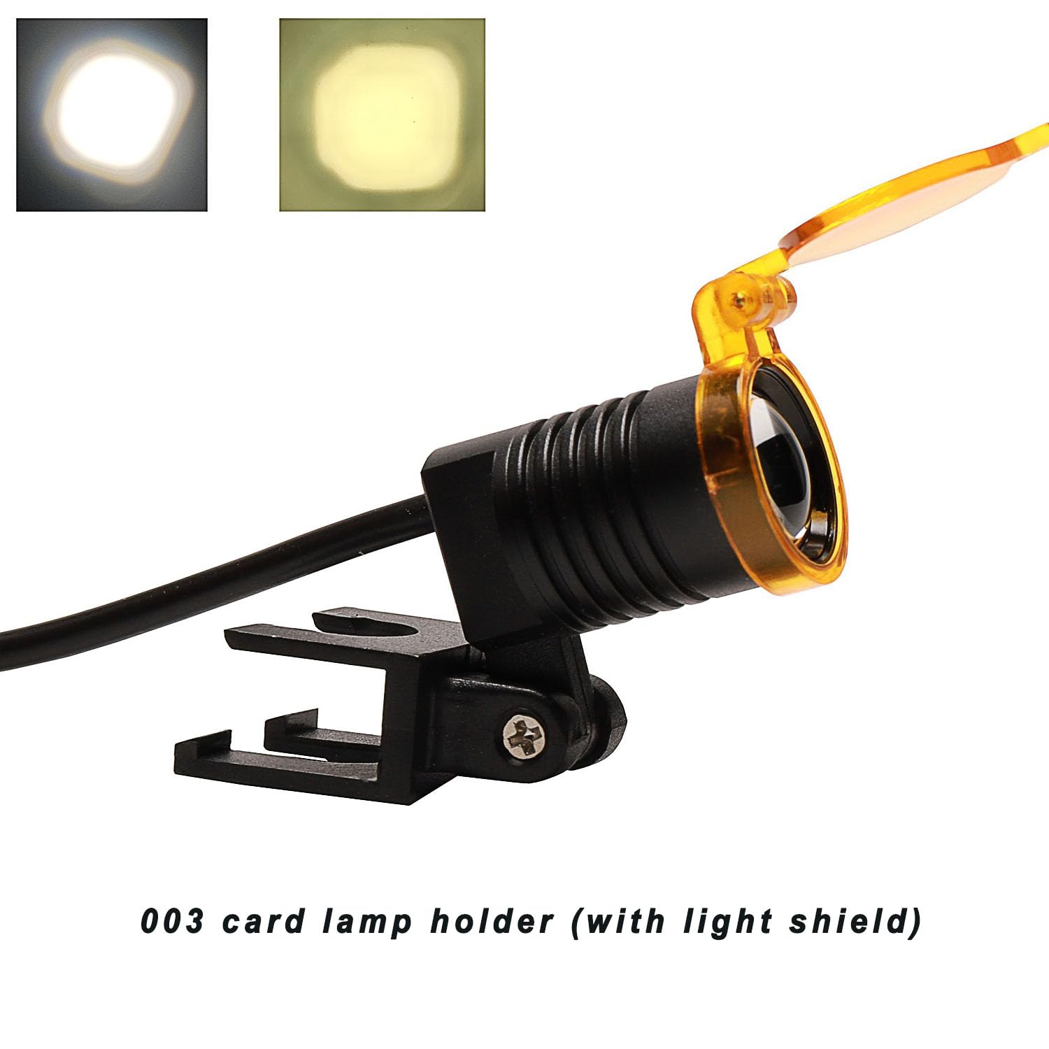 Adjustable beam angle on MINTOOTHPRO dental headlamp