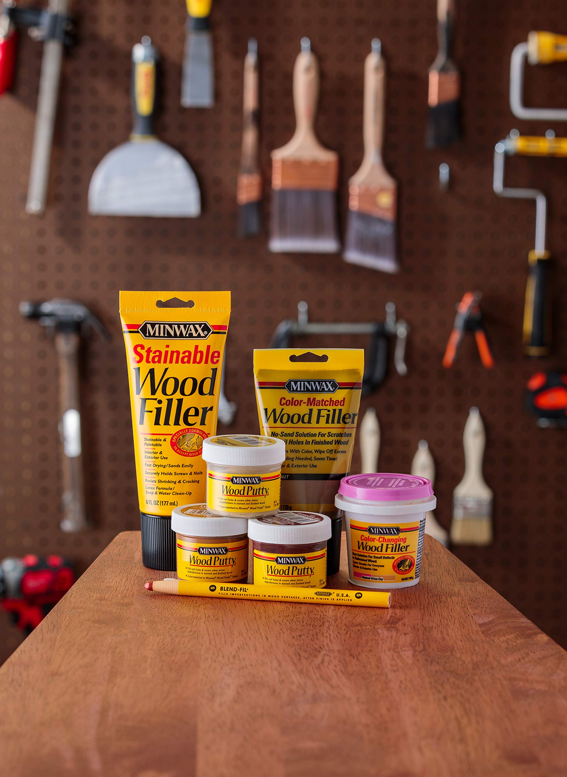 3.75 oz Minwax Wood Putty packaging