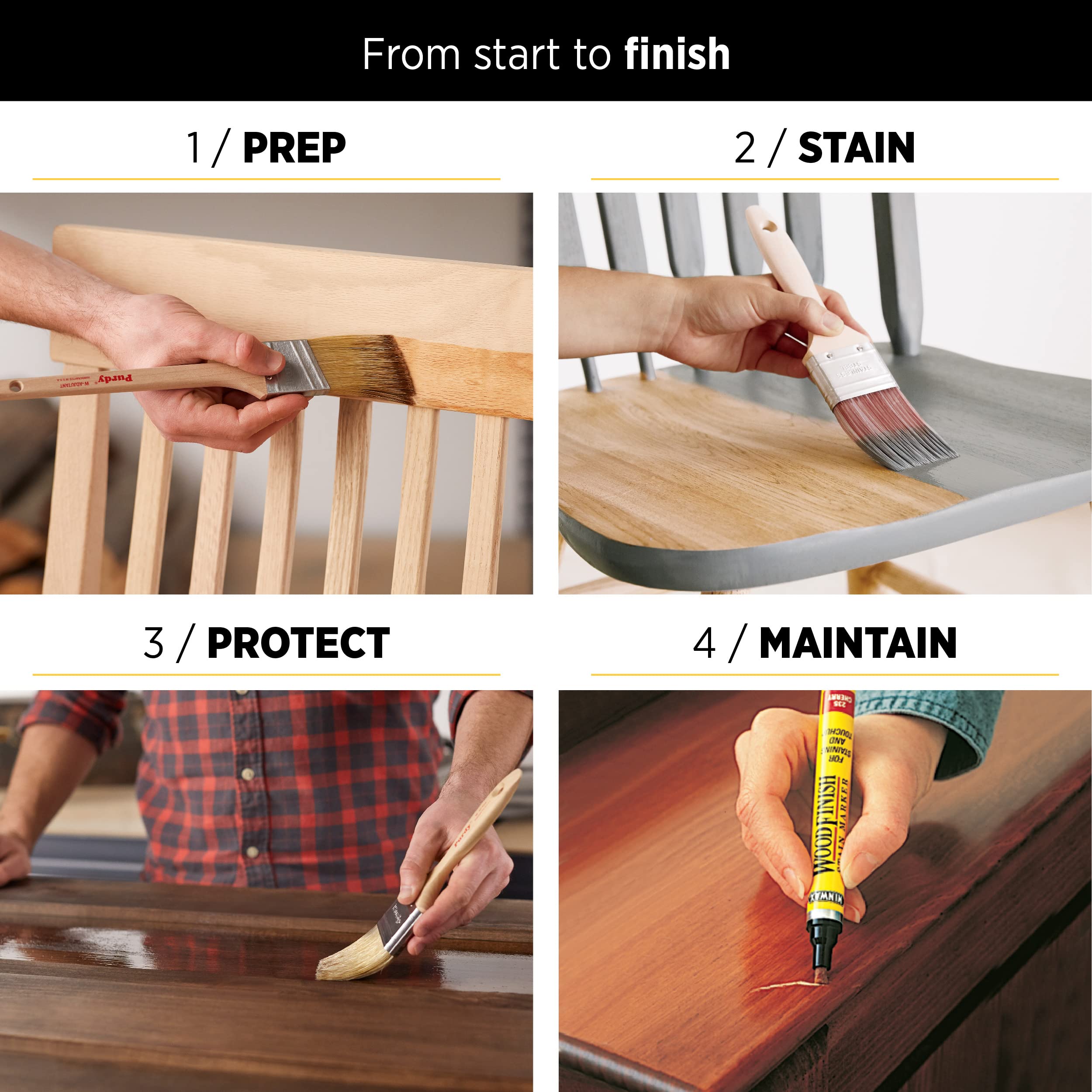 Outdoor indoor furniture use Minwax Helmsman Teak Oil alt text