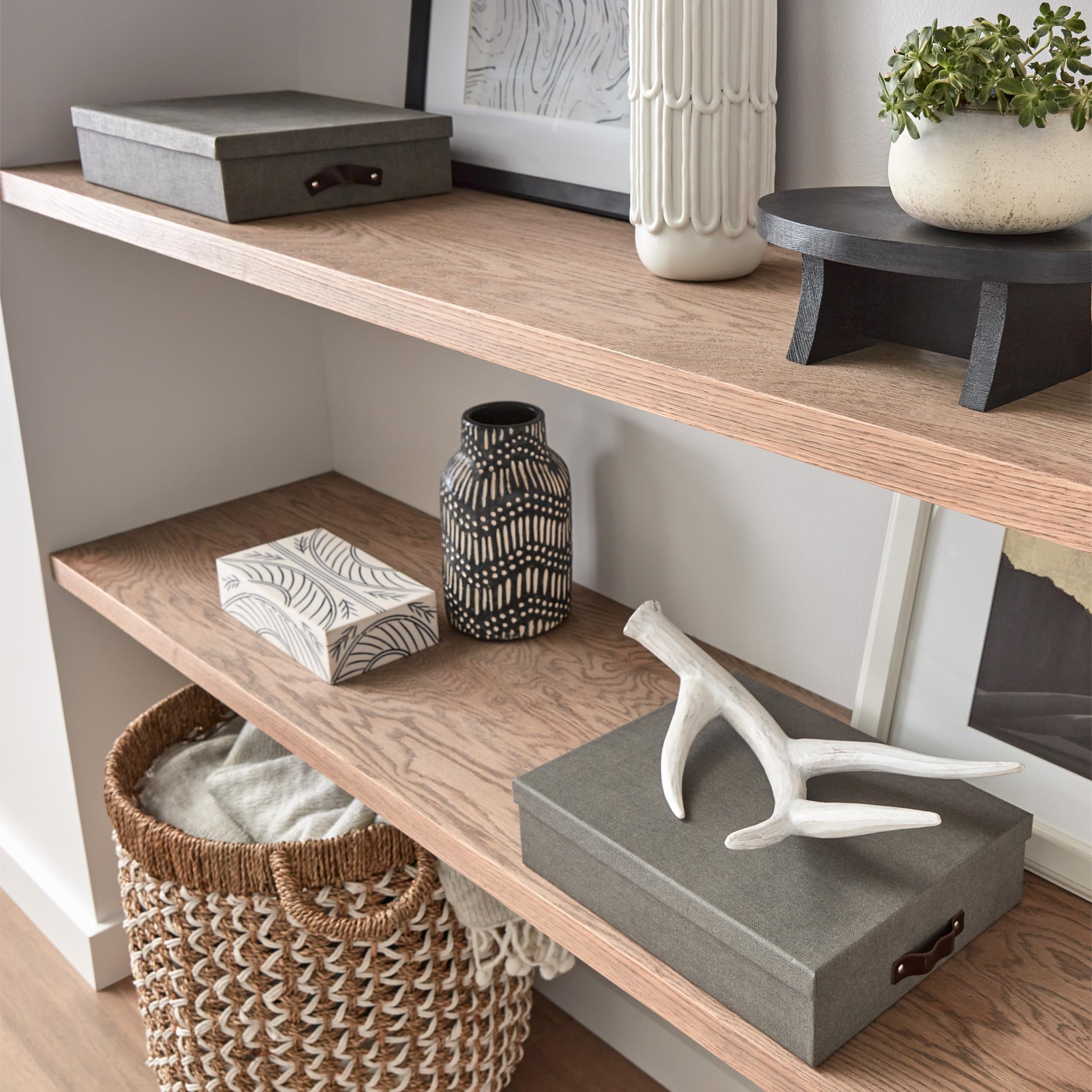 Interior wood surface protected by Minwax polyurethane on furniture
