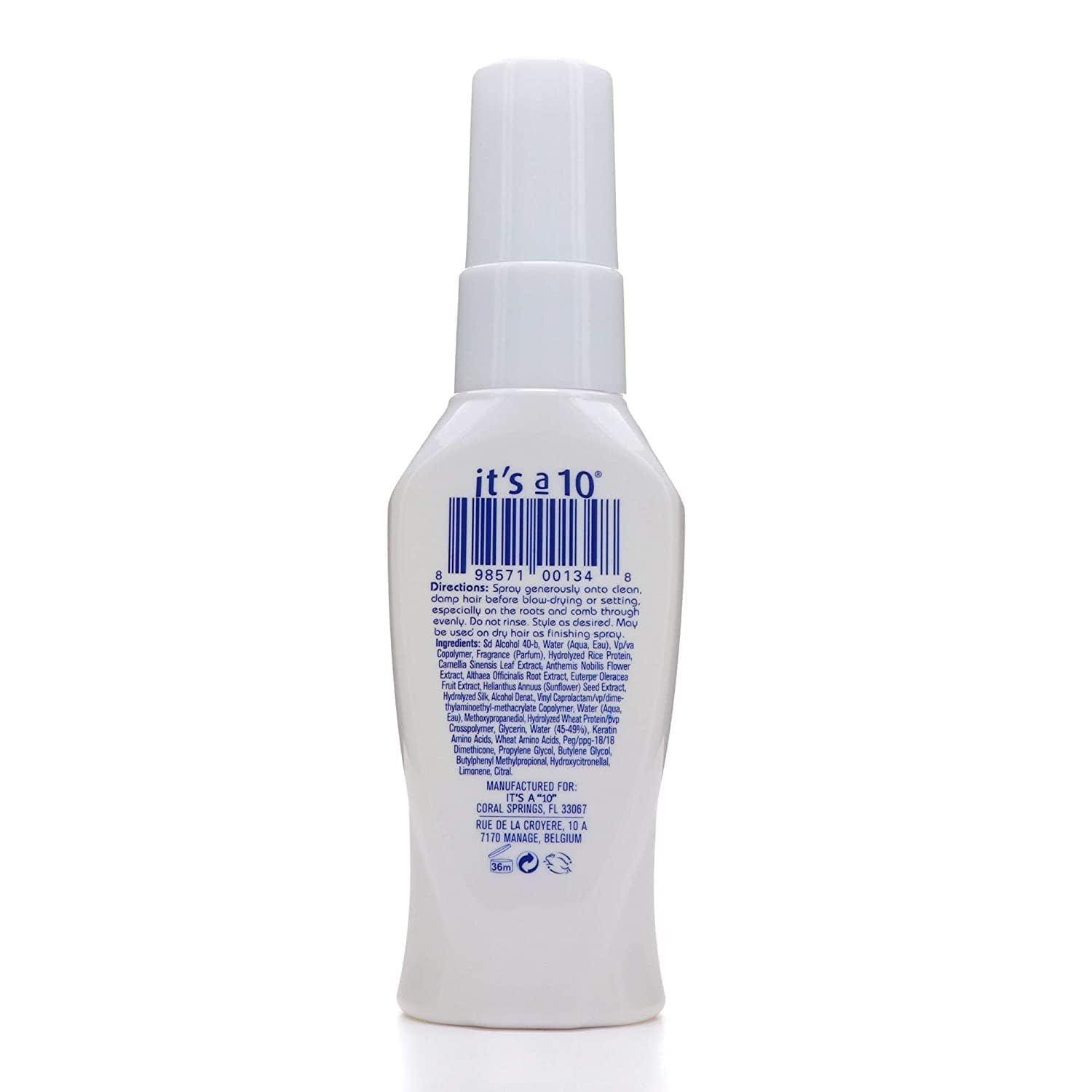 Miracle Blowdry Volumizer 2 oz packaging