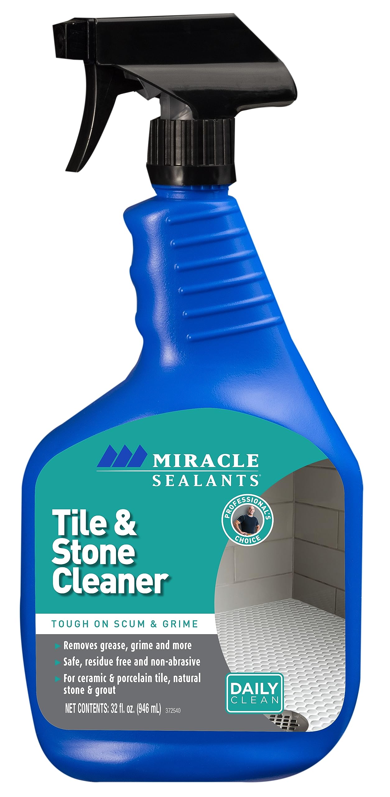 Miracle Sealants Tile & Stone Cleaner Concentrate 32oz bottle