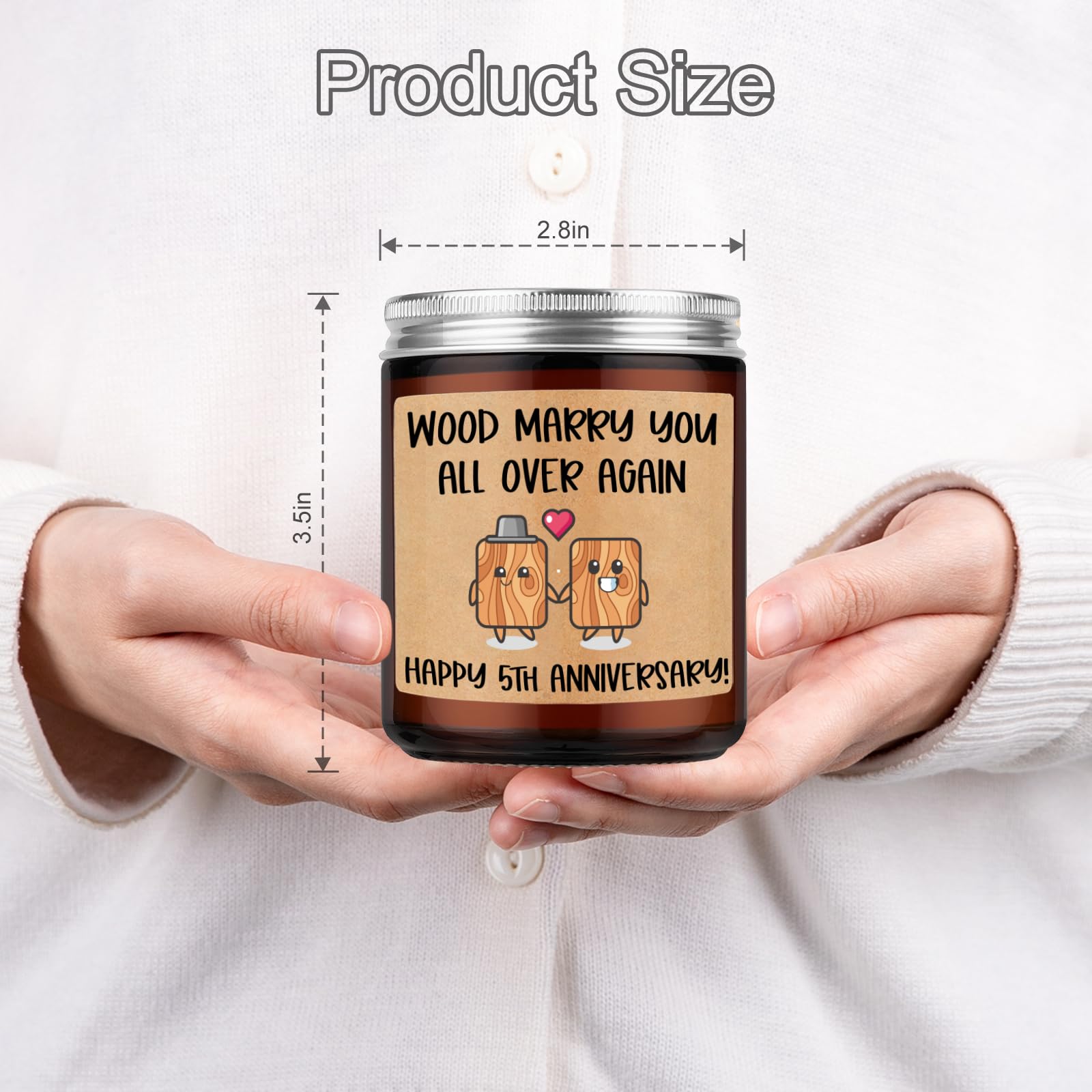Colored box packaging for Miracu candle