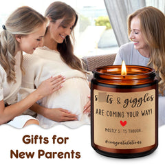 Dad to be gift candle Miracu for baby shower