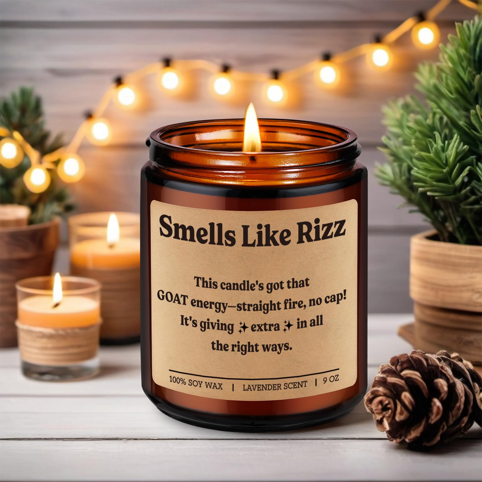 Miracu Rizz Candle 16 18 year old teen gift