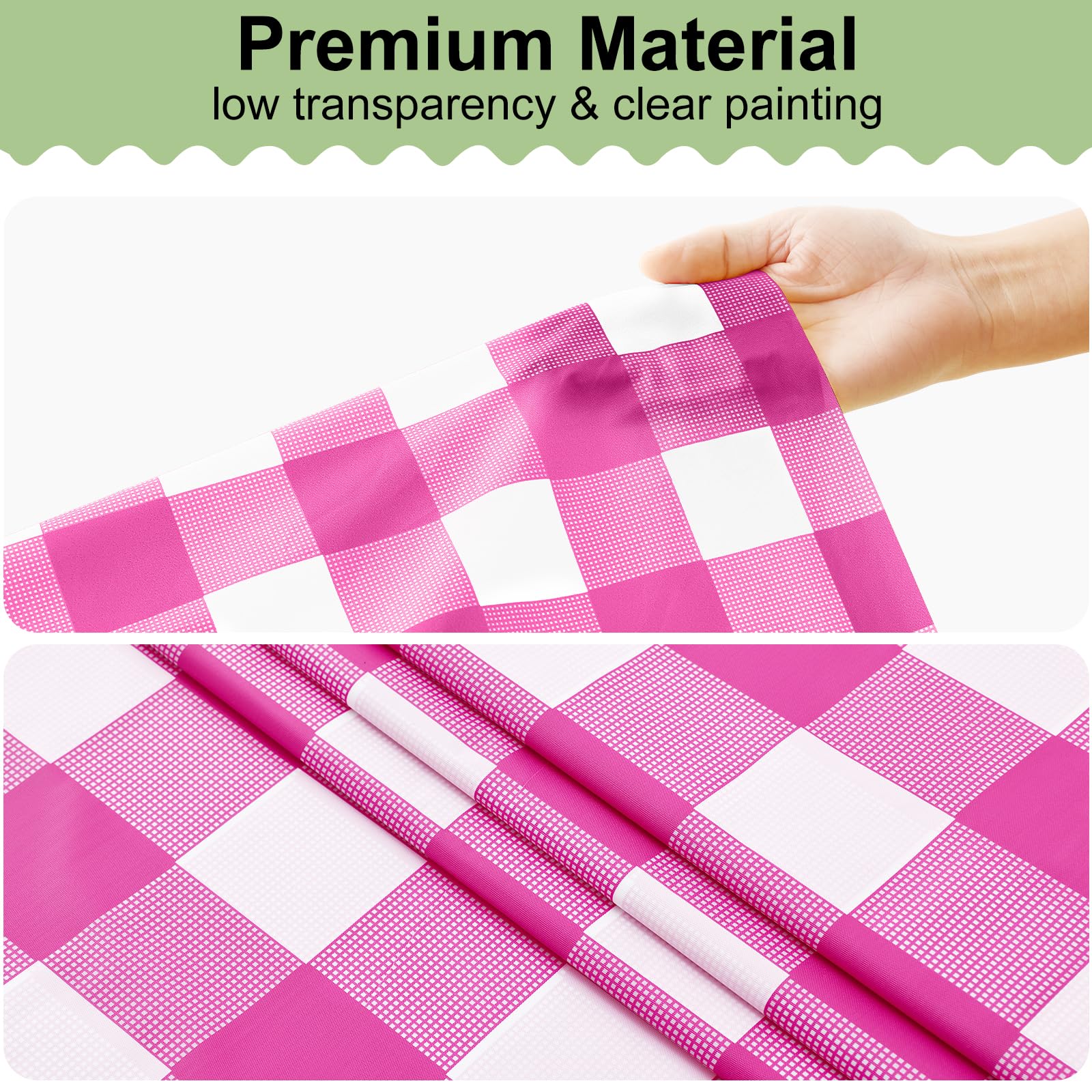 indoor outdoor buffalo pattern tablecloth misaya