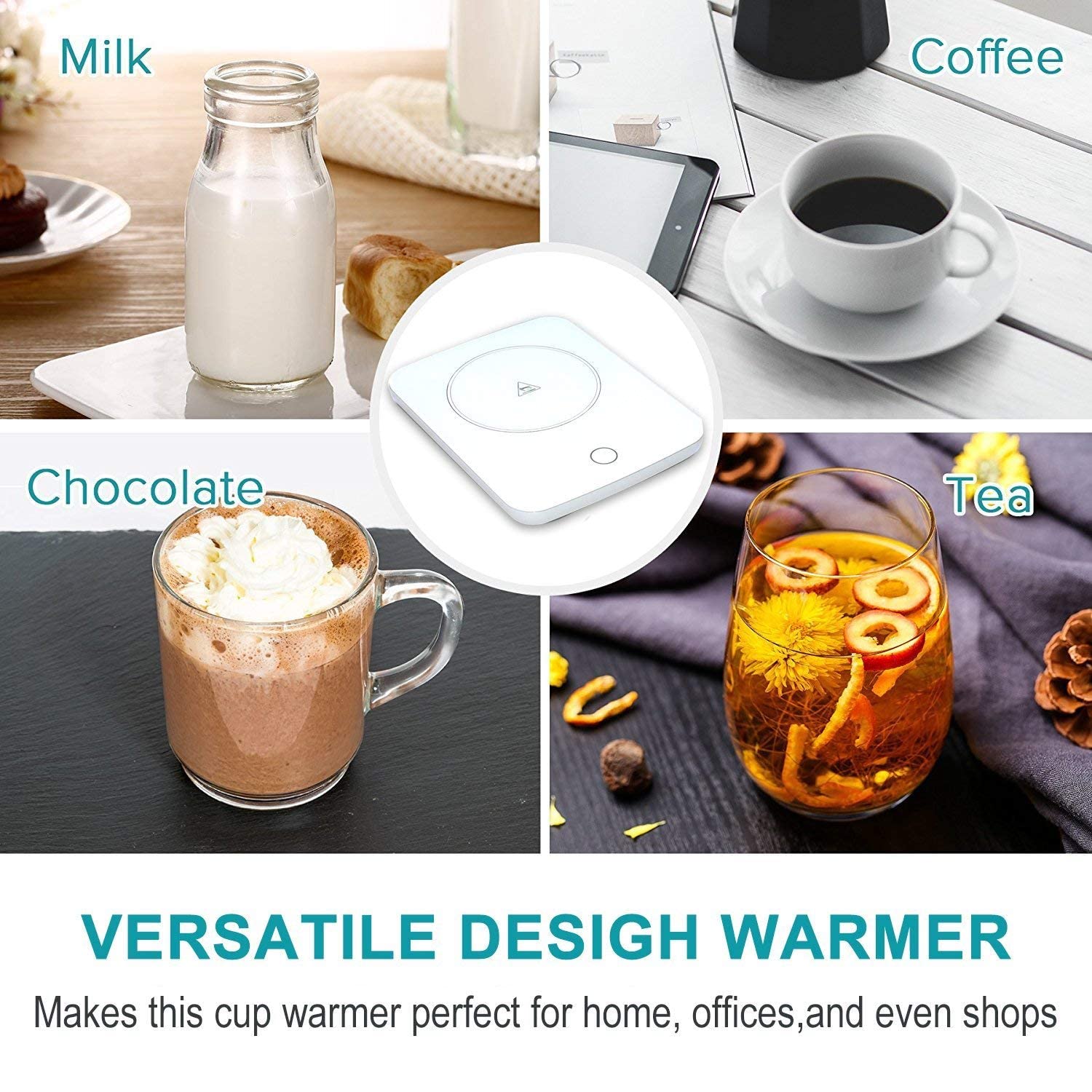 Misby mug warmer for office and home desk use