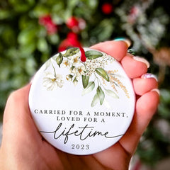 Miscarriage Memorial infant loss ornament image