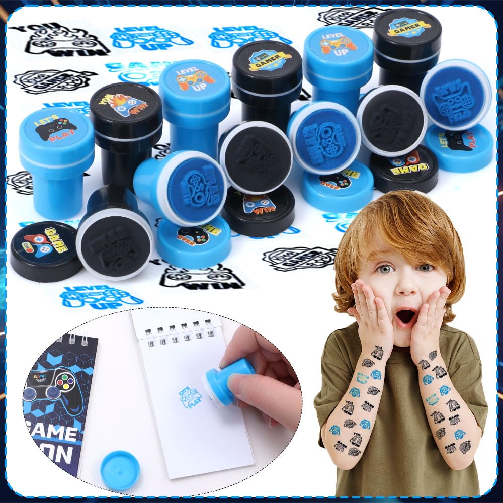 12 gamer party bags included in Mishopy 84Pcs kit