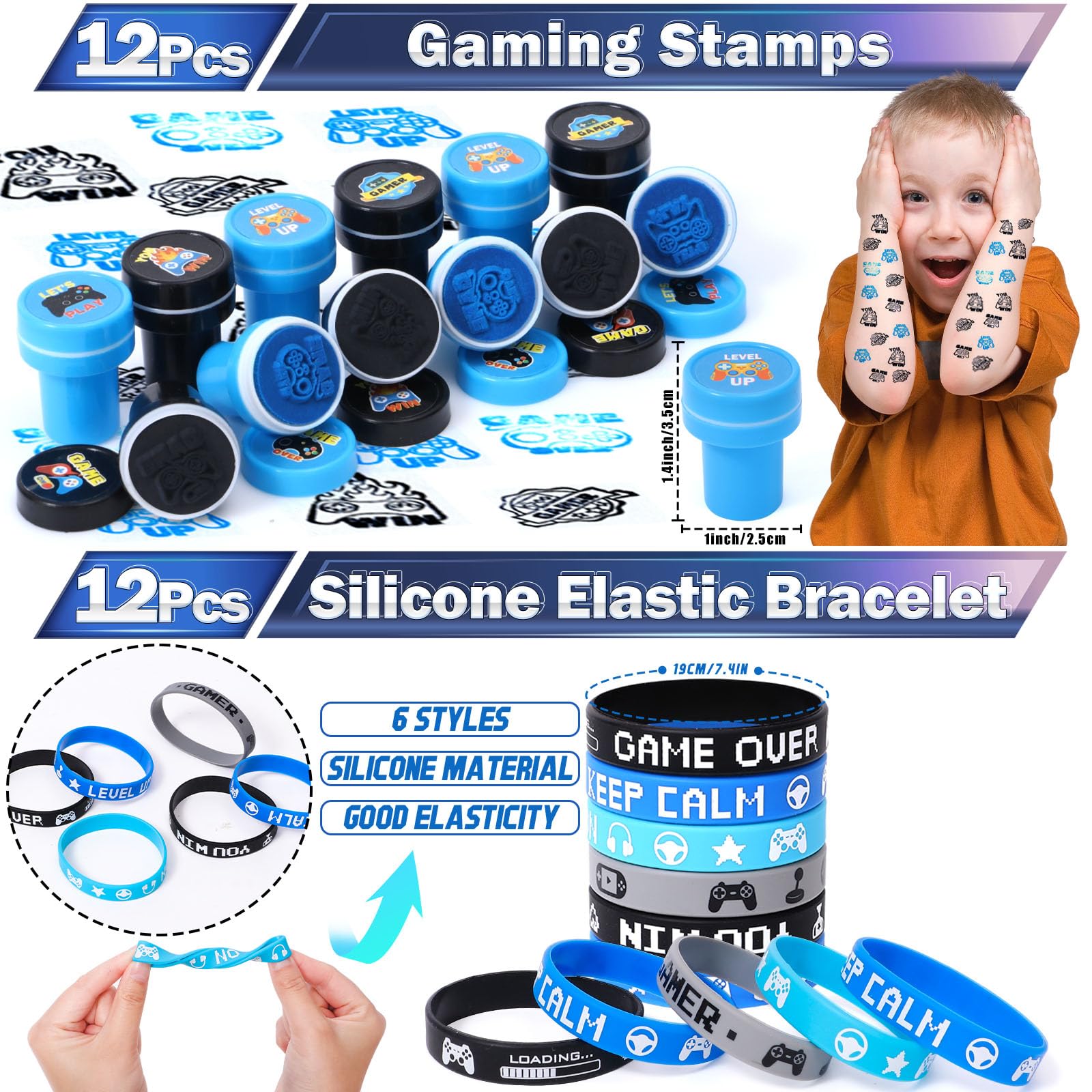 Mishopy mini notebooks included in gaming party favors set