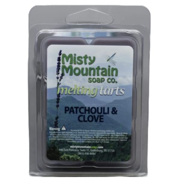 Misty Mountain Soap Co Scented Wax Melts Patchouli and Clove 2oz