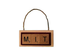 MIT Massechuttes Institute of Technology Christmas Ornament Letters Tiles image 1