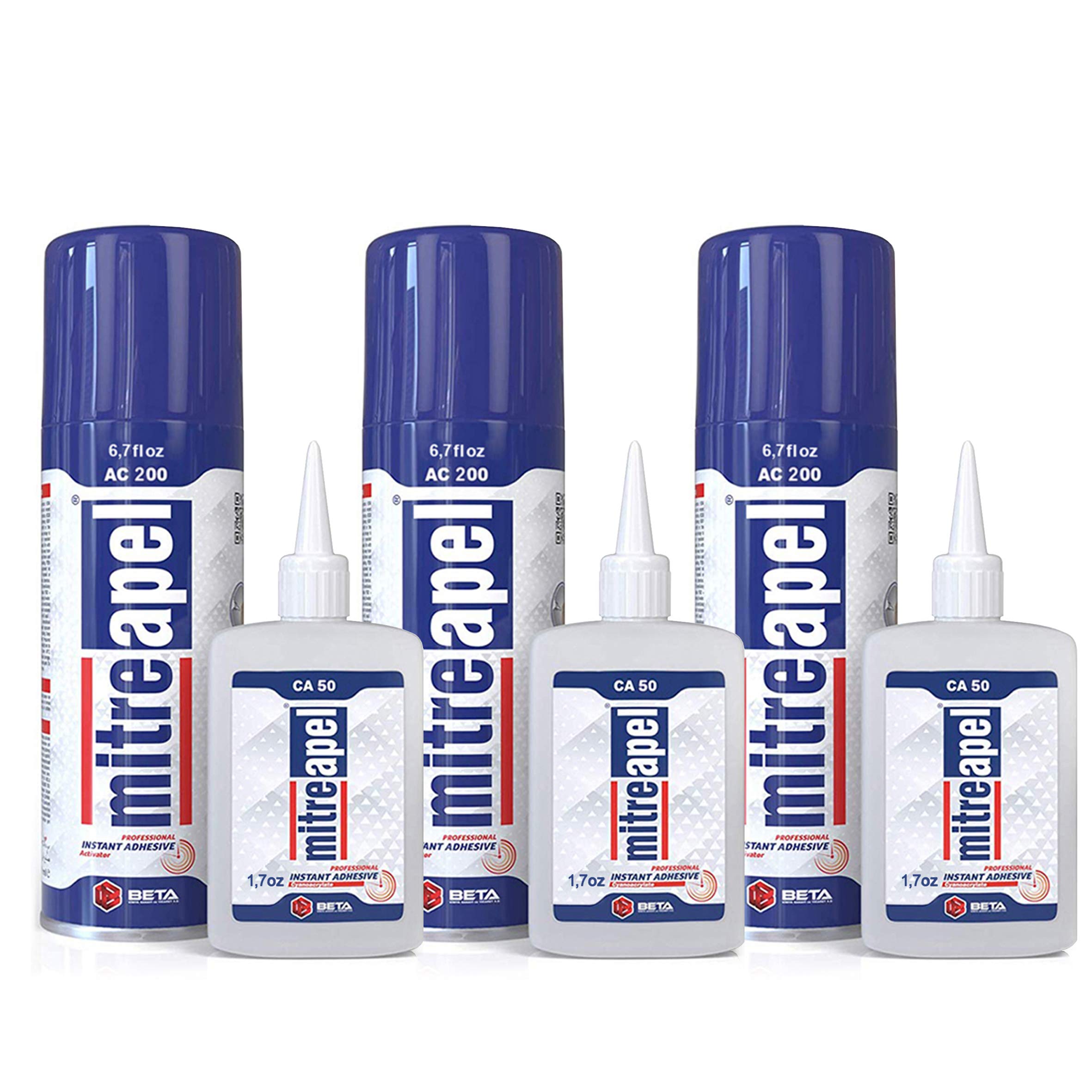 MITREAPEL CA Glue with Activator product packaging