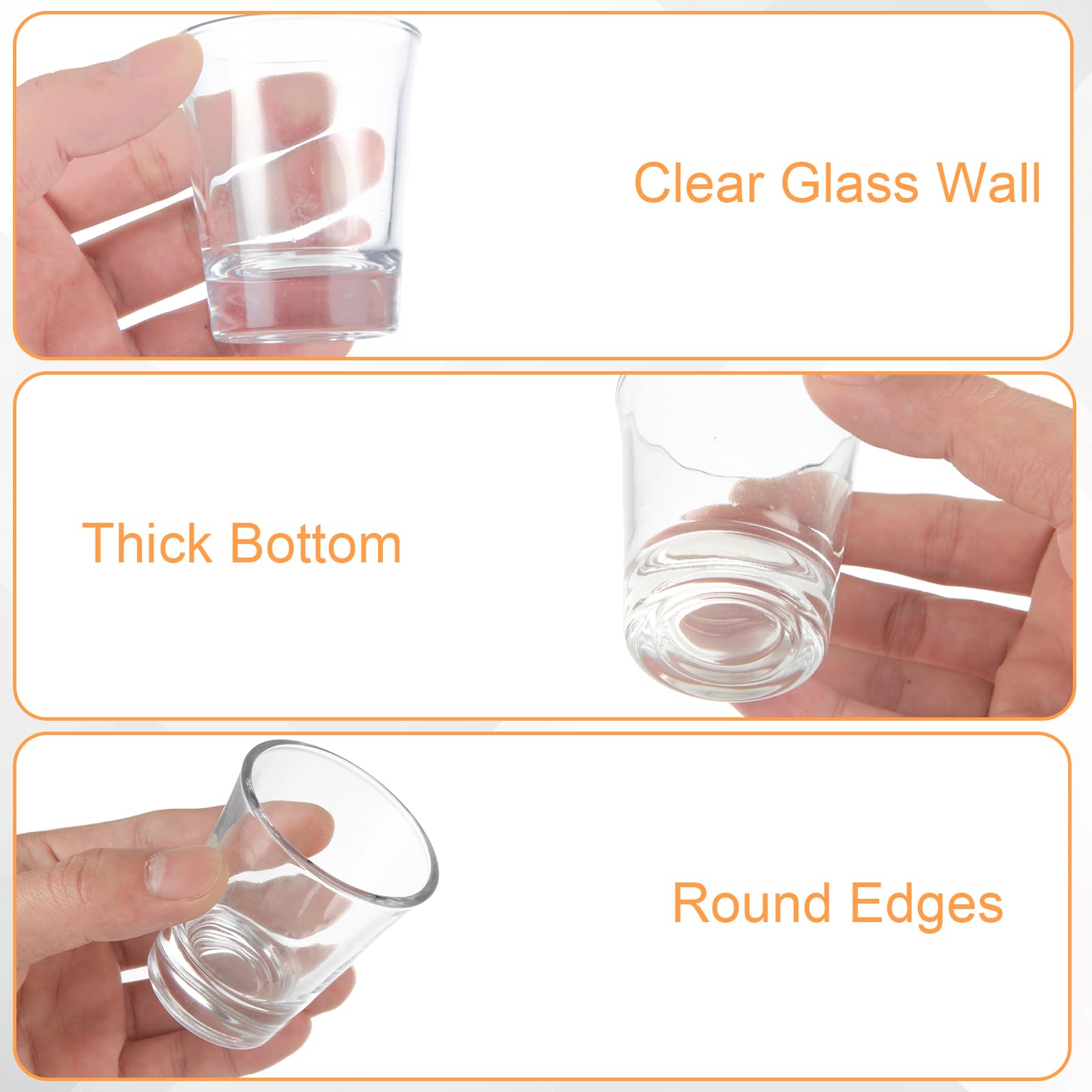 Heavy base shot glass by MIVIDE 60ml