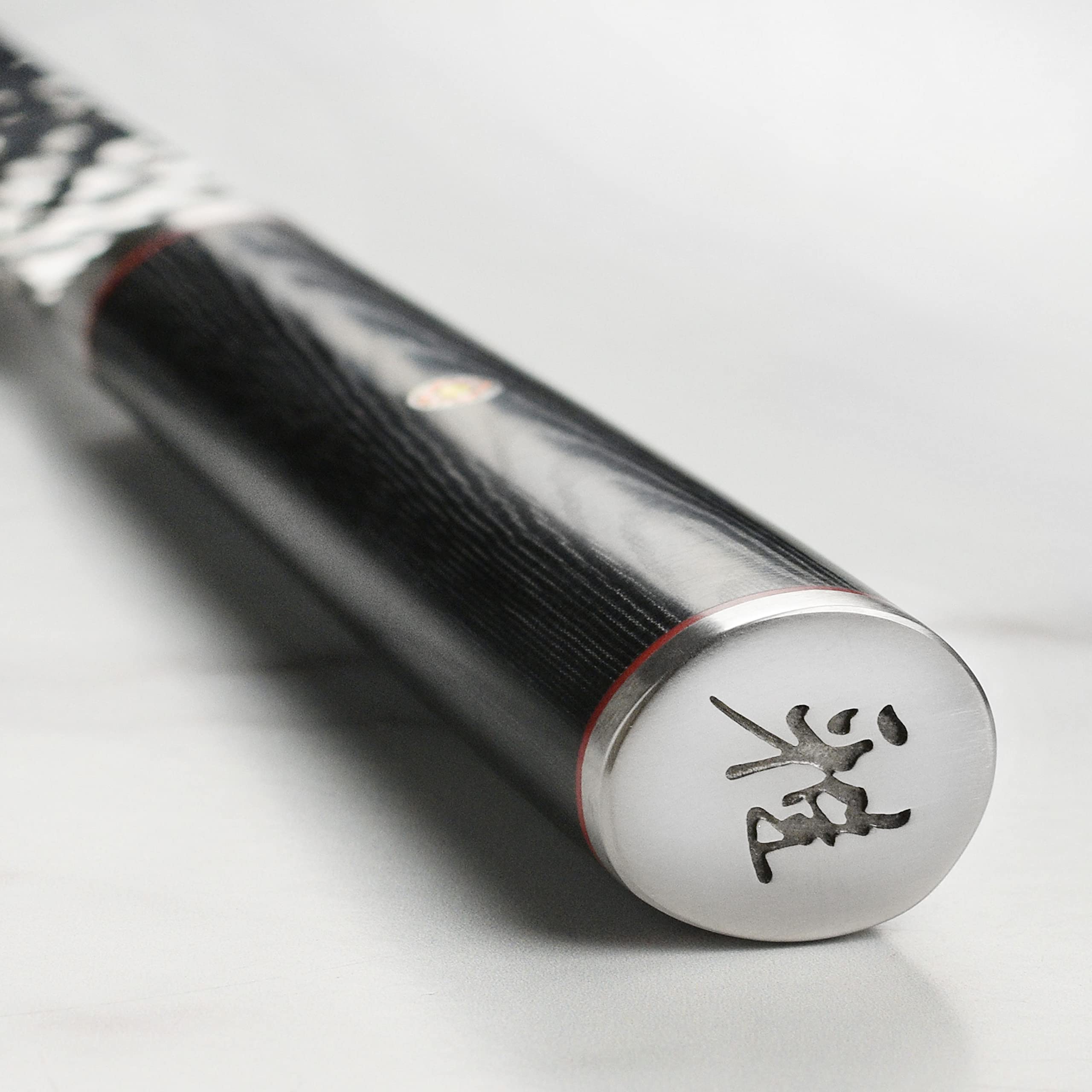 Honbazuke sharpened 12 degree double bevel edge prep knife