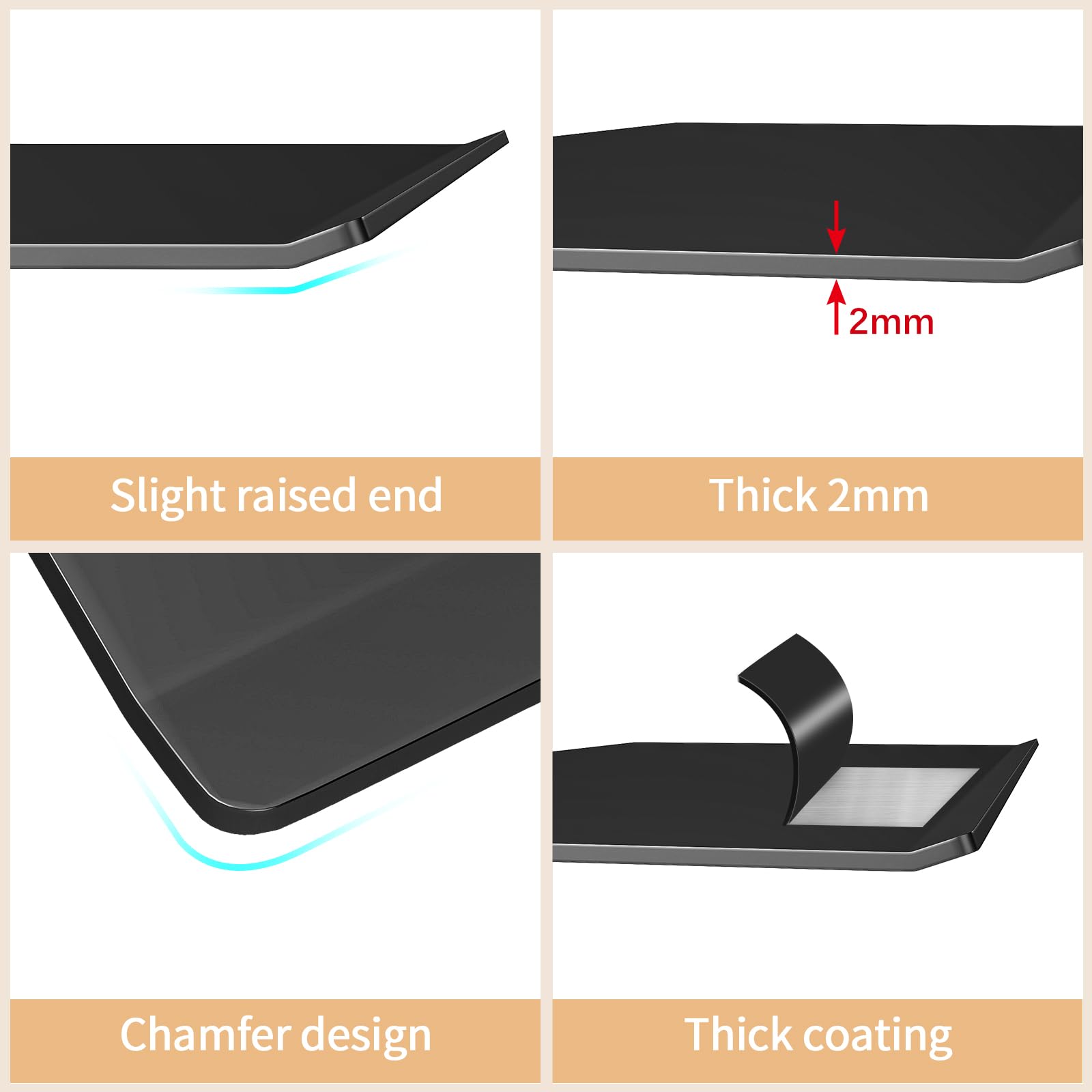 MKO black shelves used for living room display