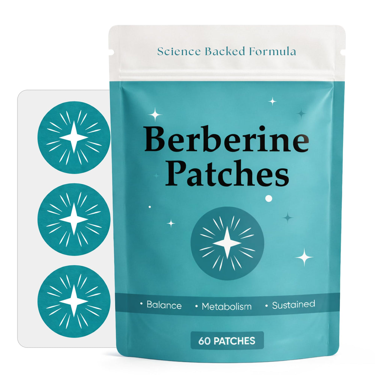 MKSUVGQ GLPLUS-1 Berberine Patches 60 patches package