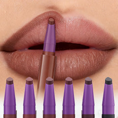 MLBB nude shades swatch showing nude rose dusty tones