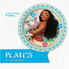 Moana napkins 2-ply 6.5 inch pack image