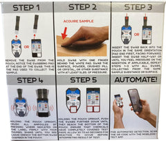MobileDetect pouch residue detection multi-drug test kit front view