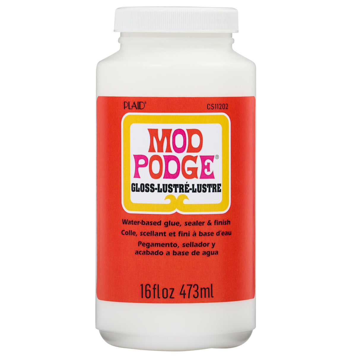 Mod Podge Gloss Sealer Glue & Finish 16 oz Pack of 1 bottle