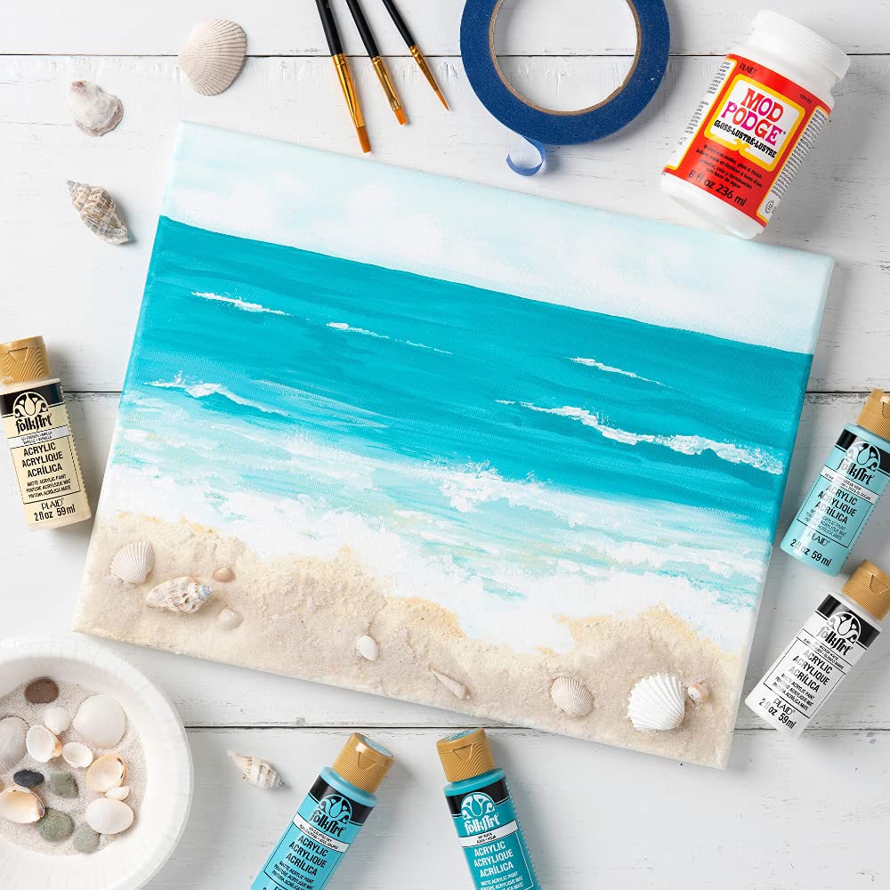 Soap and water cleanup for Mod Podge Gloss Sealer Glue & Finish