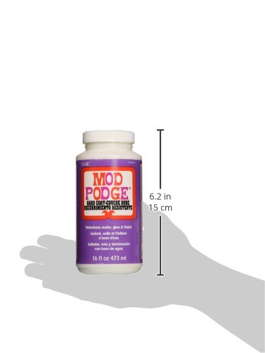 Mod Podge Hard Coat 16 Ounce bottle for furniture projects