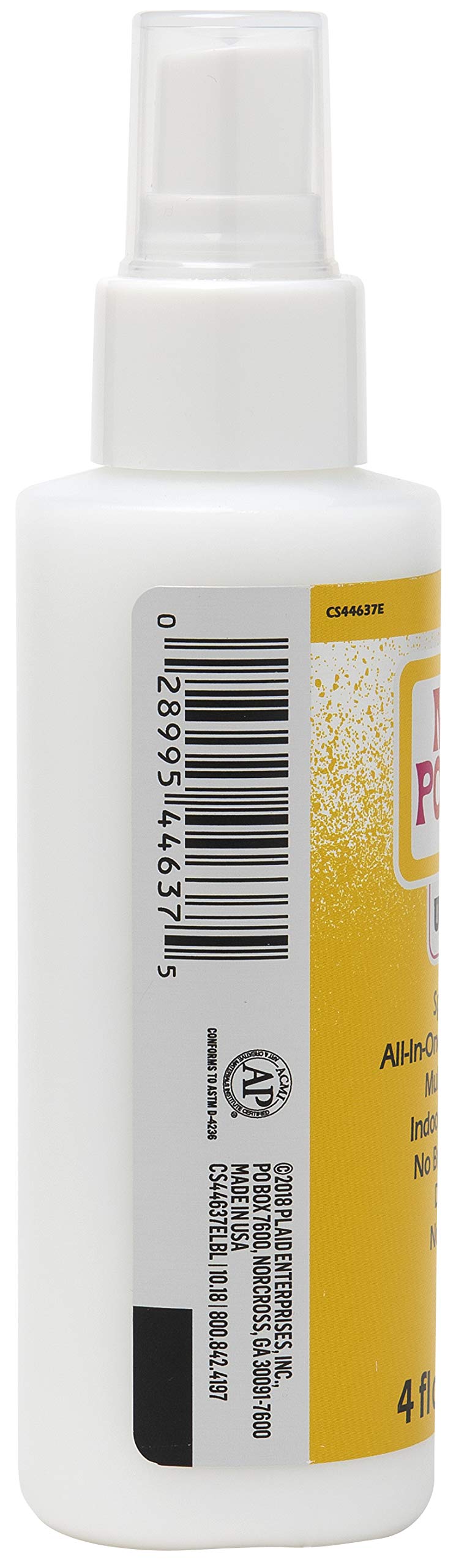 Mod Podge Ultra Matte Spray On Sealer spray nozzle close-up