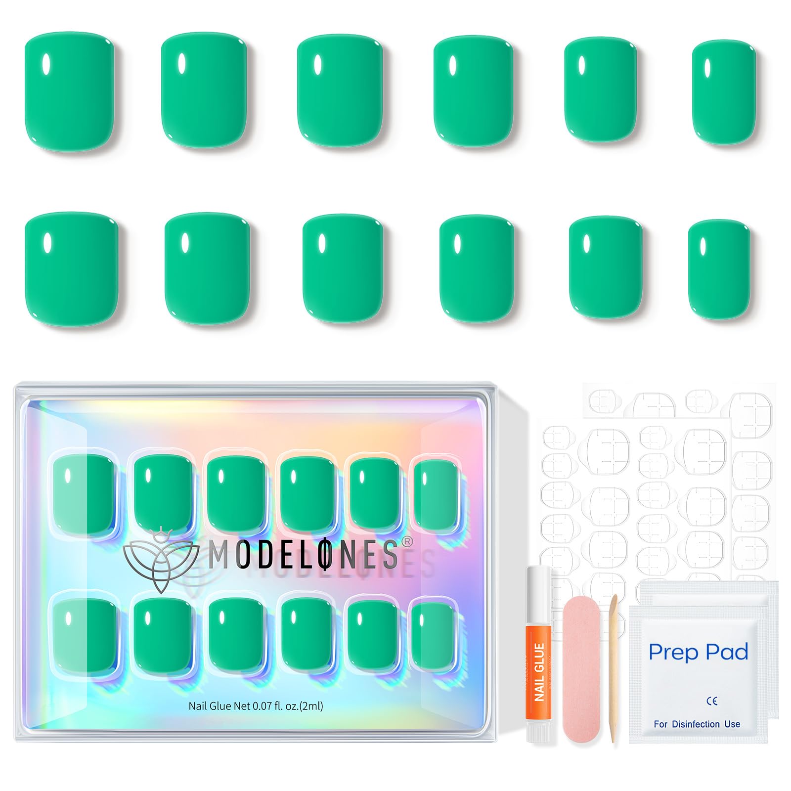 Modelones quick pop-on manicure three-step