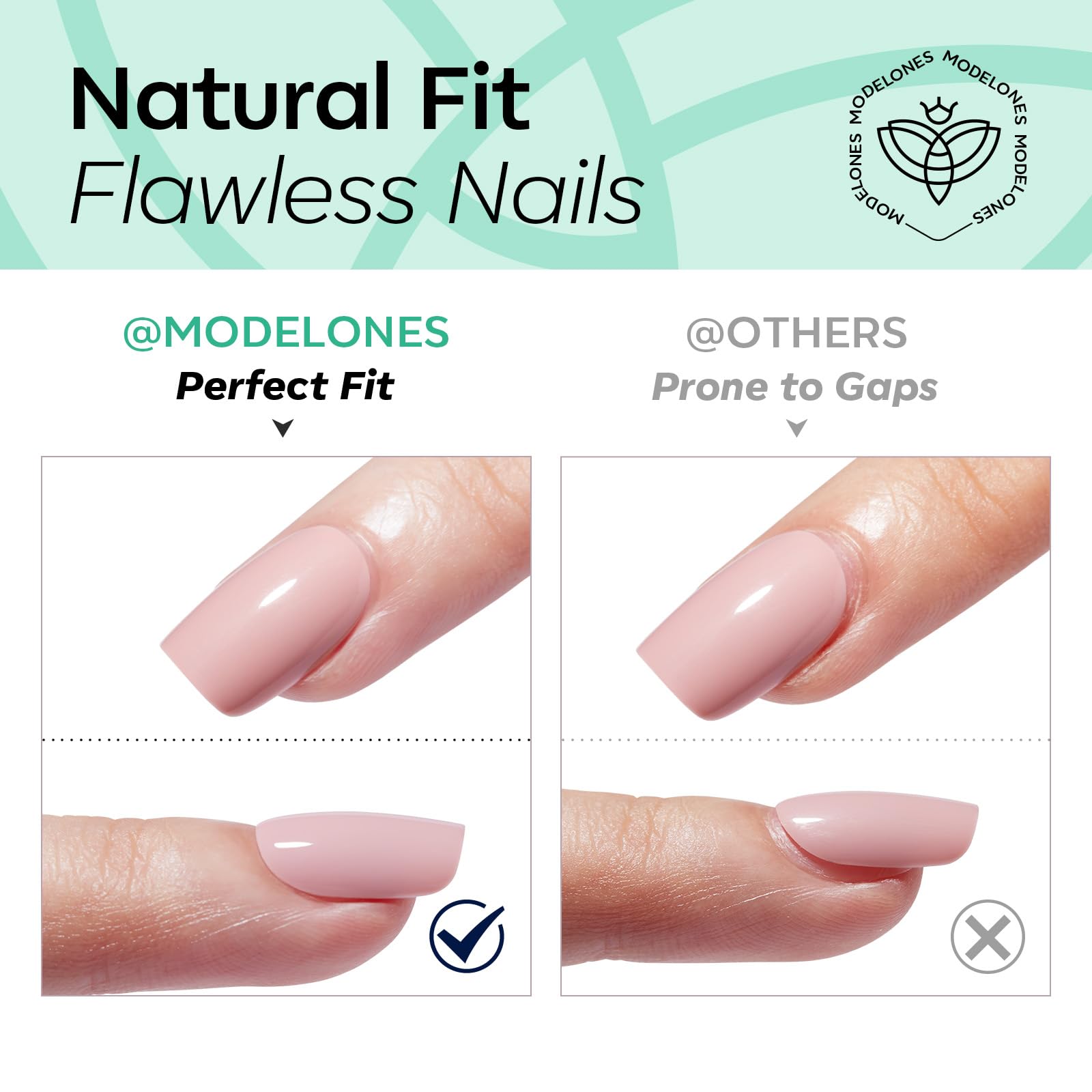 Modelones jelly adhesive tabs included in kit