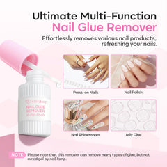 modelones 10ml nail glue remover bottle