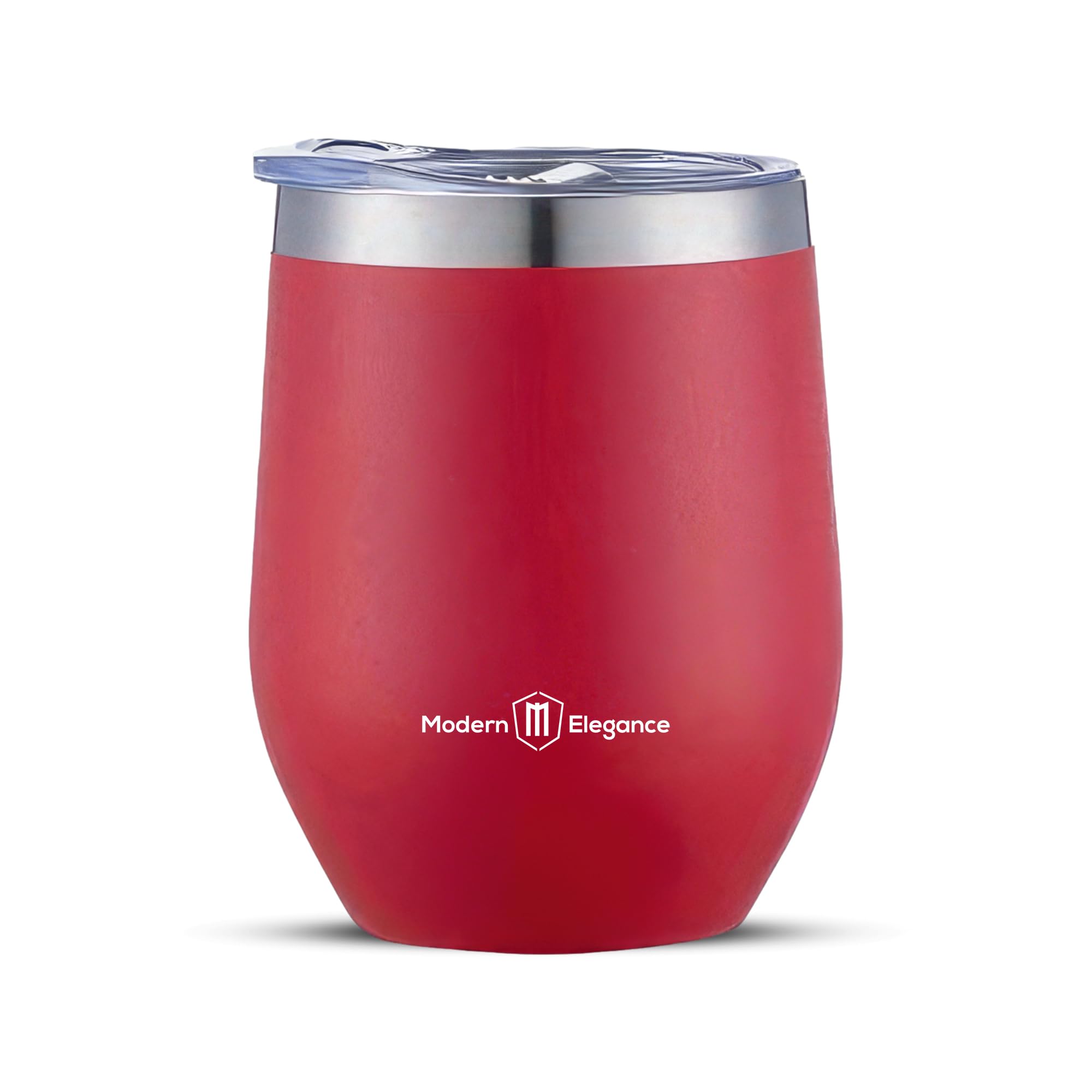 Modern Elegance Christmas Tumbler 12oz red with straw