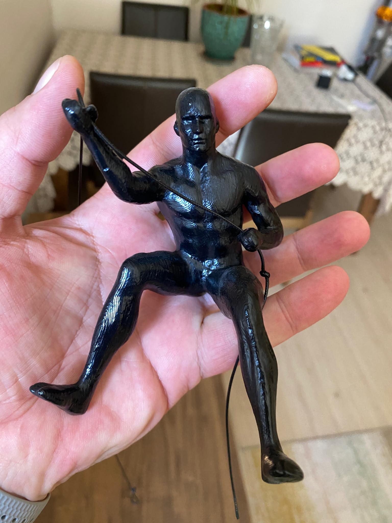 Versatile decor piece Climbing Man Wall Decor